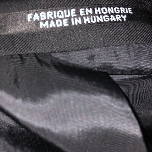 Mens Classic Black blazer made by Baumler - Picture 6 of 9